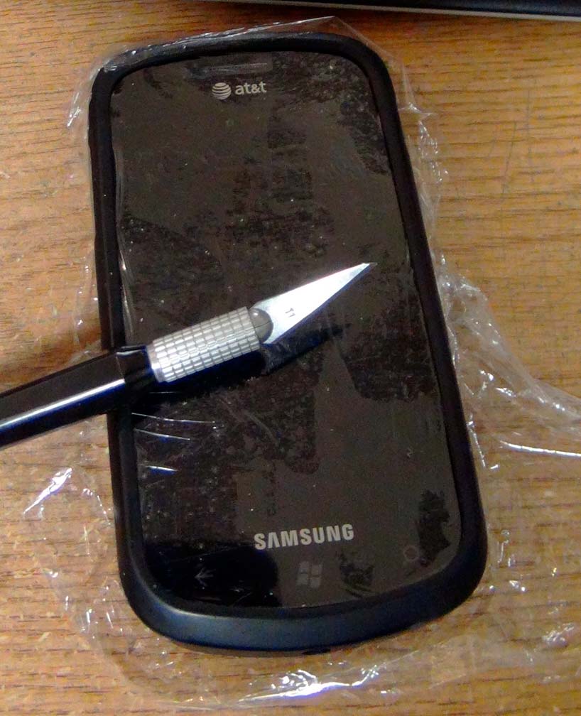 Plastic Wrap Screen Protector