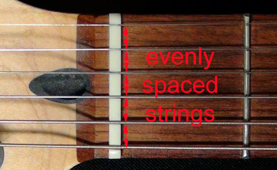 guitar nut inspection