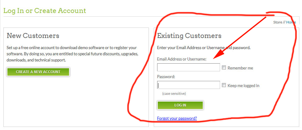 Log in to your MakeMusic account