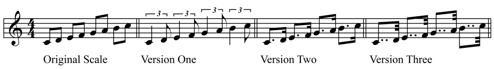 Vary the Rhythm to Improve Speed