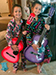 Twins Laila and Sofia with Their Pretty Guitars 09-27-17